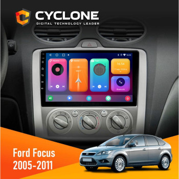 Штатная магнитола Ford Focus 2 2005-2011 Black Cyclone C9-001 2x64 CPL