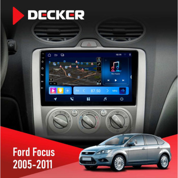 Штатная магнитола Ford Focus 2 2005-2011 Black Decker D9-008 8x128 DSP 4G