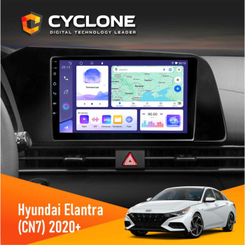 Штатная магнитола Hyundai Elantra 2021+ Cyclone C9-011 4x64, DSP