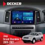 Штатна магнітола Jeep Grand Cherokee 2005-2007 Big Screen Decker D10-002 6x128, DSP, 360, 2k