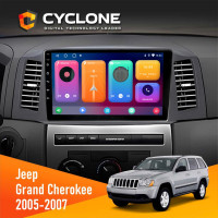 Штатна магнітола Jeep Grand Cherokee 2005-2007 Small Screen Cyclone C10-001 2x32