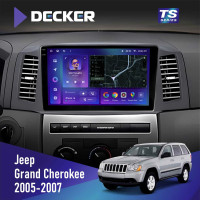 Штатная магнитола Jeep Grand Cherokee 2005-2007 Small Screen Decker TS TS10-004 6x128, DSP 4G, 2k