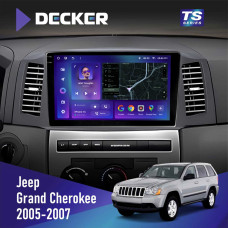 Штатна магнітола Jeep Grand Cherokee 2005-2007 Small Screen Decker TS TS10-004 6x128, DSP 4G, 2k