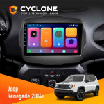 Штатная магнитола Jeep Renegade 2014  Cyclone C9-001 2x64 CPL