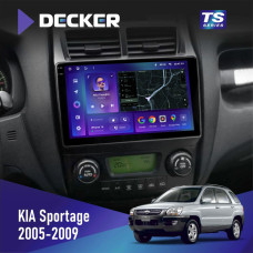 Штатная магнитола KIA Sportage 2005-2009 Decker TS TS9-004 6x128, DSP 4G, 2k Штатная магнитола KIA Sportage 2005-2009 Decker TS TS9-004 6x128, DSP 4G, 2k