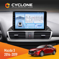 Штатная магнитола Mazda 3 2014-2019 Cyclone C9-012 4x64 DSP 4G