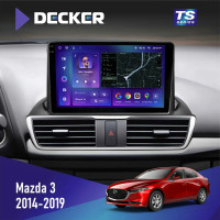 Штатная магнитола Mazda 3 2014-2019 Decker TS TS9-003 4x64, DSP 4G, 2k