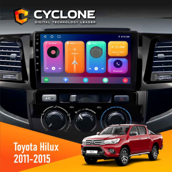 Штатная магнитола Toyota Fortuner 2011-2015 Cyclone C9-001 2x64 CPL