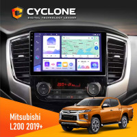Штатная магнитола Mitsubishi L200 2019+ Cyclone C9-011 4x64, DSP