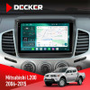 Штатная магнитола Mitsubishi L200 2006-2015 Decker D9-004 6x128, DSP 360, 2k