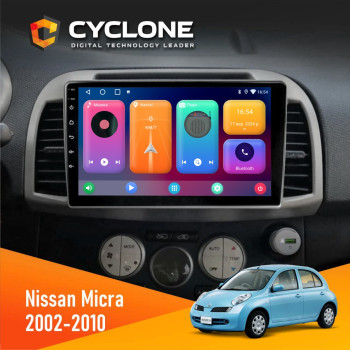 Штатна магнітола Nissan Micra 2002-2010 Cyclone C9 CPL 2x32