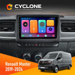 Штатна магнітола Renault Master 2019+ Cyclone C10-001 2x32