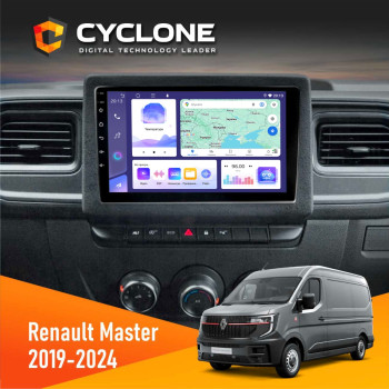 Штатна магнітола Renault Master 2019+ Cyclone C10-011 4x64, DSP