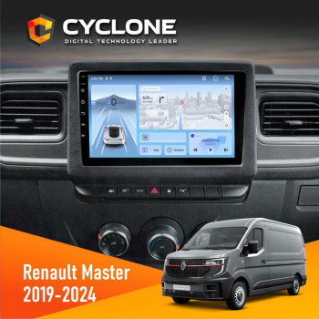 Штатная магнитола Renault Master 2019+ Cyclone C10-012 4x64 DSP 4G