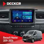 Штатна магнітола Renault Master 2019+ Decker D10-002 6x128, DSP, 360, 2k