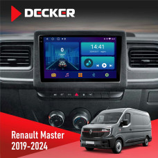 Штатна магнітола Renault Master 2019+ Decker D10-002 6x128, DSP, 360, 2k