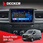 Штатная магнитола Renault Master 2019+ Decker D10-008 8x128 DSP 4G
