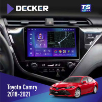 Штатна магнітола Toyota Camry 2018-2021 Decker TS TS10-004 6x128, DSP 4G, 2k