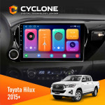 Штатна магнітола Toyota Hilux 2015-2020 Cyclone C10-001 2x32