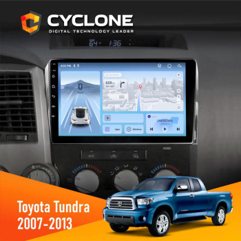 Штатная магнитола Toyota Tundra, Sequoia 2007-2012 Cyclone C10-012 4x64 DSP 4G