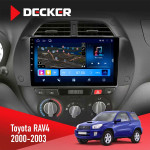 Штатна магнітола Toyota RAV4 2000-2003 Decker D9-008 8x128 DSP 4G