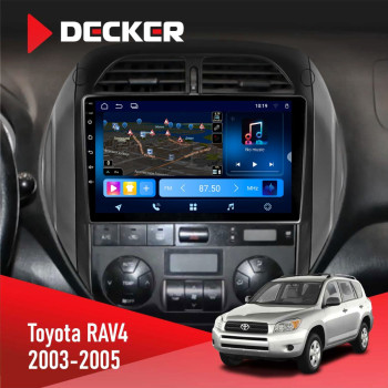 Штатна магнітола Toyota RAV4 2003-2005 Decker D9-008 8x128 DSP 4G