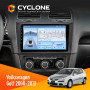 Штатна магнітола Volkswagen Golf 2008-2013 Cyclone C9-012 4x64 DSP 4G