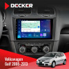 Штатная магнитола Volkswagen Golf 2008-2013 Decker D9-007 4x64 DSP 360 4G