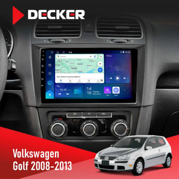 Штатна магнітола Volkswagen Golf 2008-2013 Decker D9-007 4x64 DSP 360 4G