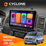 Штатная магнитола Volkswagen Multivan 2010-2015 Cyclone C9-001 2x64 CPL