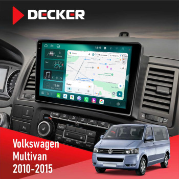 Штатна магнітола Volkswagen Multivan 2010-2015 Decker D9-004 6x128, DSP 360, 2k