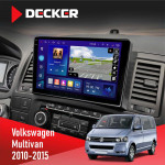 Штатная магнитола Volkswagen Multivan 2010-2015 Decker D9-005 4x64, DSP, 360, 4G, 2k
