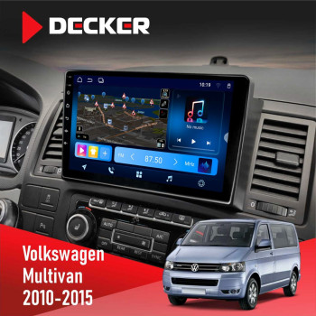 Штатная магнитола Volkswagen Multivan 2010-2015 Decker D9-008 8x128 DSP 4G