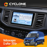 Штатна магнітола Volkswagen Crafter 2016+ Cyclone C10-012 4x64 DSP 4G
