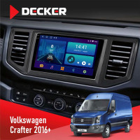Штатна магнітола Volkswagen Crafter 2016+ Decker D10-002 6x128, DSP, 360, 2k