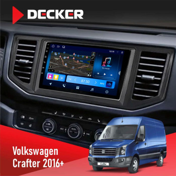 Штатна магнітола Volkswagen Crafter 2016+ Decker D10-008 8x128 DSP 4G