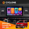 Штатная магнитола Volkswagen Caravelle 2015-2019 Cyclone C10-001 2x32