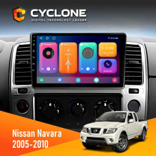 Штатна магнітола Nissan Navara (D40), Pathfinder (R51) 2005-2010 Cyclone C9 CPL 2x32