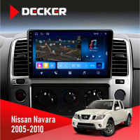 Штатна магнітола Nissan Navara, Pathfinder 2005-2010 Decker D9-008 8x128 DSP 4G