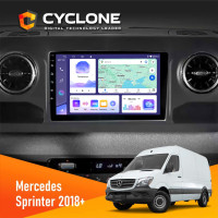 Штатная магнитола Mercedes-Benz Sprinter (W906) 2018+ Cyclone C10-011 4x64, DSP