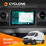 Штатная магнитола Mercedes-Benz Sprinter (W906) 2018  Cyclone C10-013 4x64 DSP 4G
