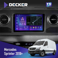 Штатная магнитола Mercedes-Benz Sprinter (W906) 2018+ Decker TS TS10-003 4x64, DSP 4G, 2k