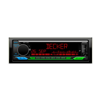 Автомагнітола Decker MDR-125 BT з Bluetooth (1 DIN)