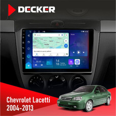 Штатна магнітола Chevrolet Lacetti 2004-2013 Decker D10-007 4x64, DSP, 360, 4G