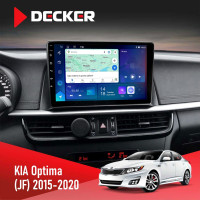 Штатна магнітола KIA Optima, K5 2015-2020 Decker D10-007 4x64, DSP, 360, 4G