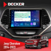 Штатная магнитола Jeep Cherokee 2014-2023 Decker D10-007 4x64, DSP, 360, 4G