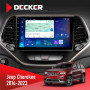 Штатна магнітола Jeep Cherokee 2014-2023 Decker D10-007 4x64, DSP, 360, 4G