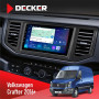 Штатна магнітола Volkswagen Crafter 2016+ Decker D10-007 4x64, DSP, 360, 4G