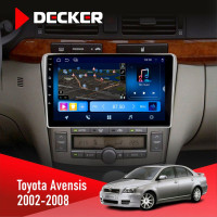 Штатная магнитола Toyota Avensis 2002-2008 Black Decker D9-008 8x128 DSP 4G