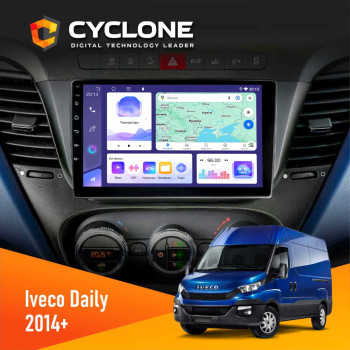 Штатная магнитола Iveco Daily 2014+ Cyclone C9-011 4x64, DSP